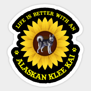 Alaskan Kee Kai Lovers Sticker